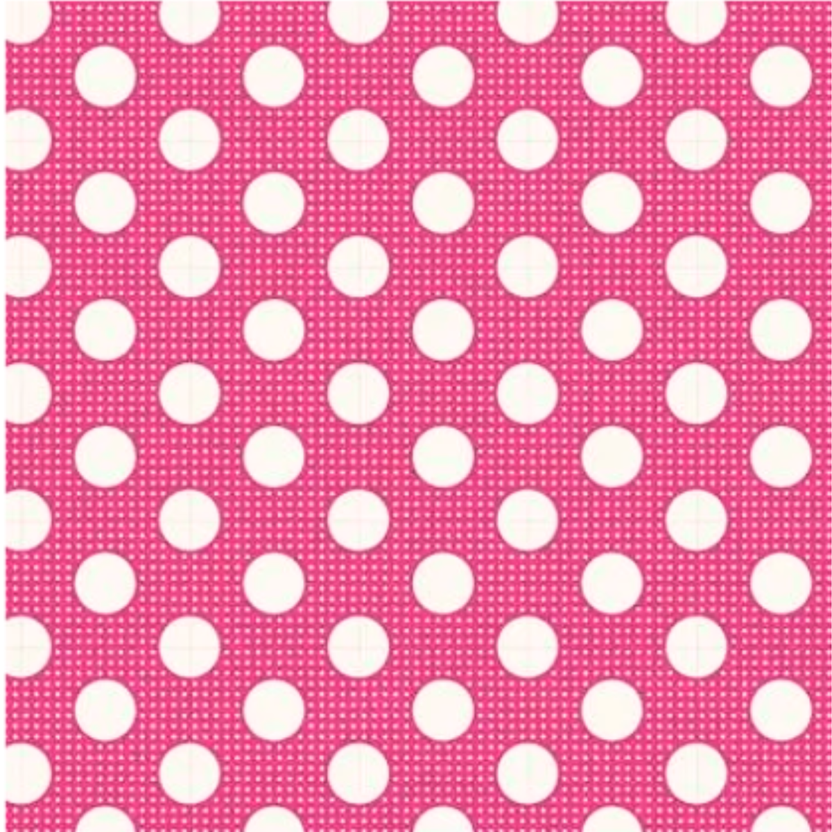 TILDA TESSUTO 110 BASIC MEDIUM DOTS PINK