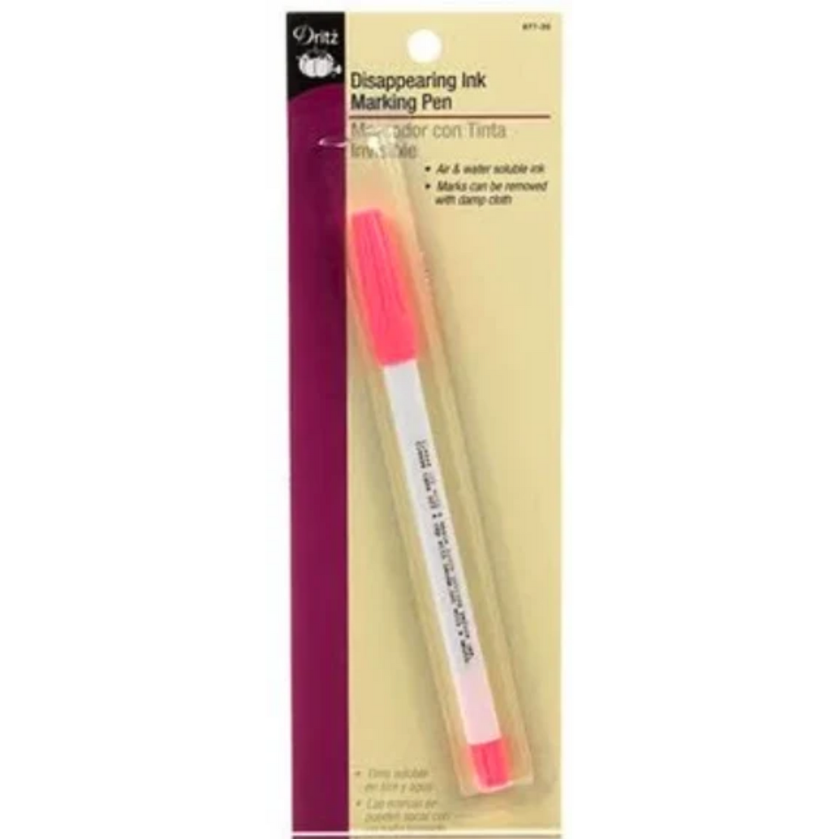 DISAPPEARING INK MARKING PEN ROSA