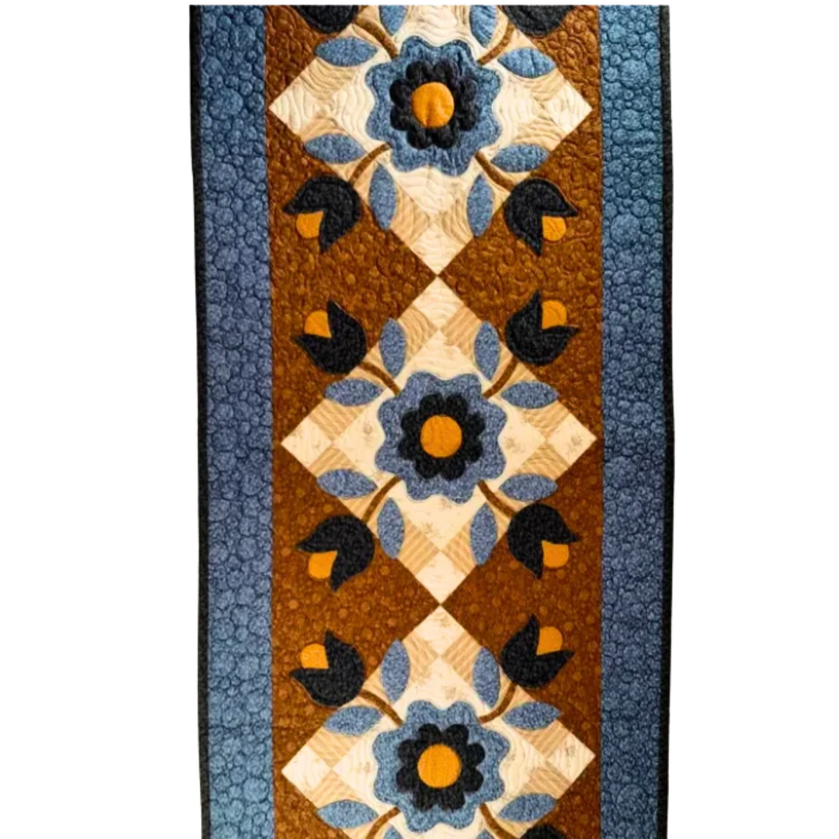Runner " Blue flower "