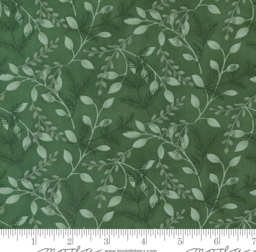 WOODLAND WINTER Pine Green 56093-14