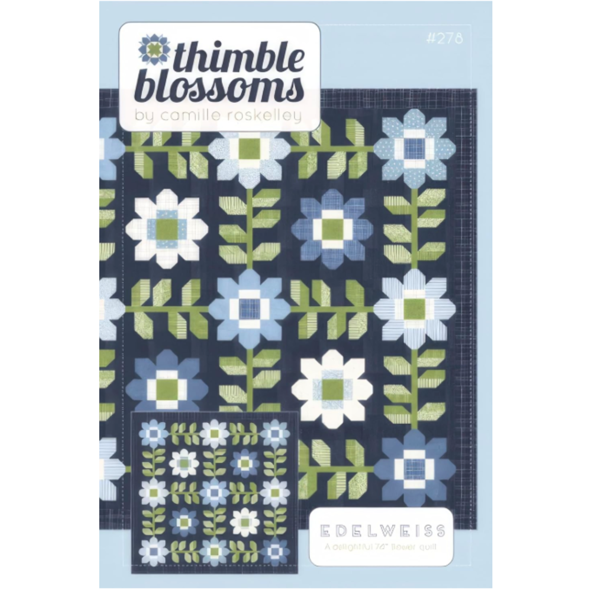 PATTERN THIMBLE BLOSSOMS