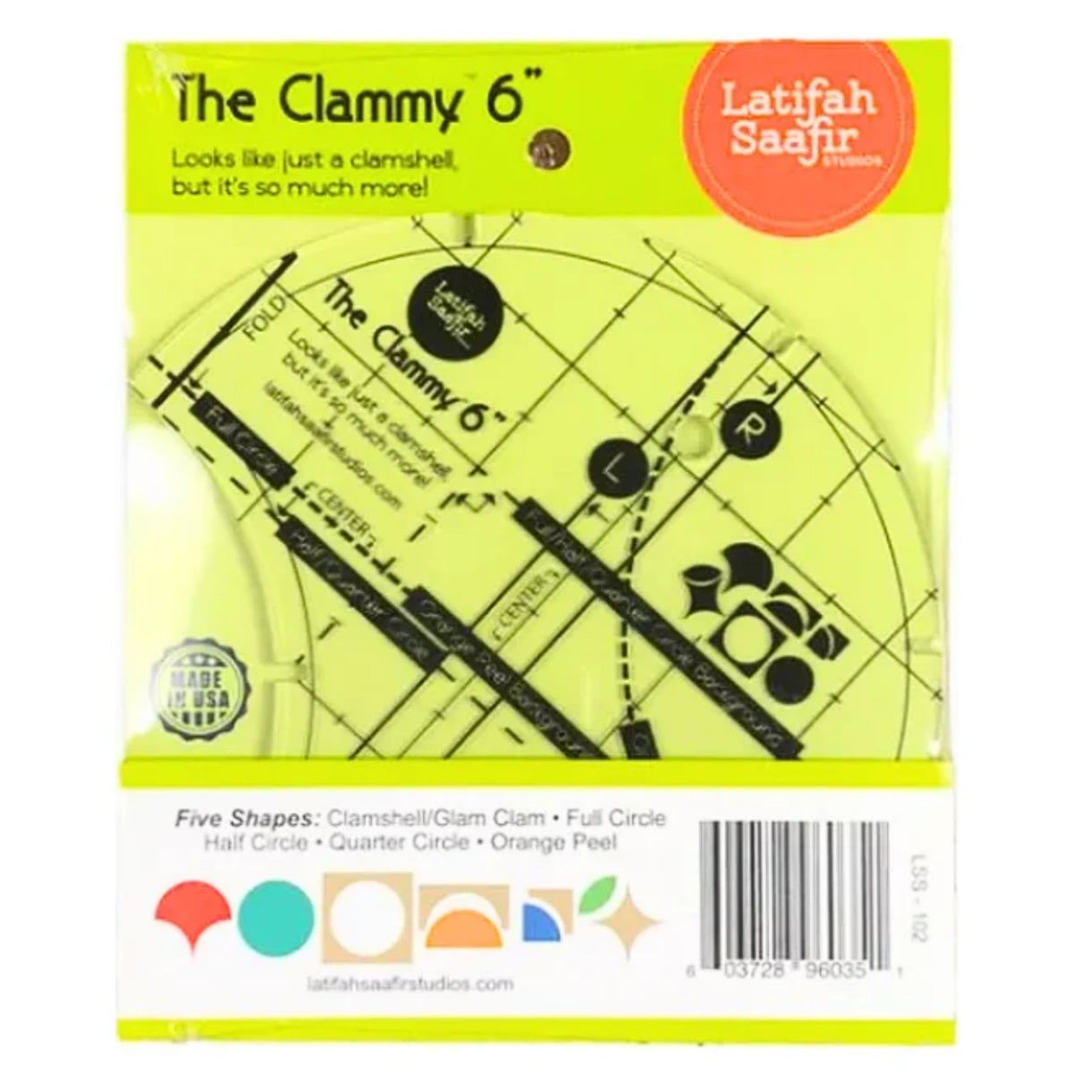 THE CLAMMY 6” -LATIFAH SAAFIR