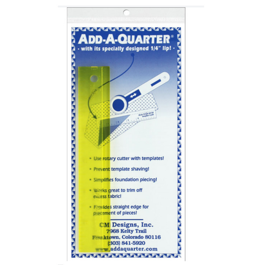 ADD A QUARTER RULER 6 INCH-CM DESIGN
