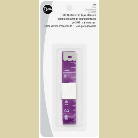 120” QUILTERS FLIP TAPE MEASURE
