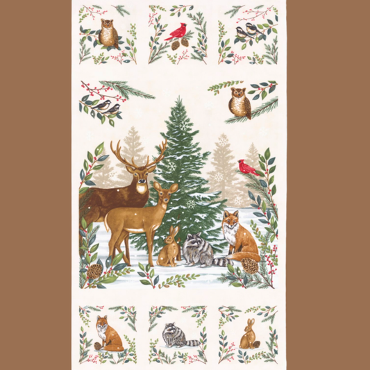 Pannello Woodland Winter Snowy White 56099-11