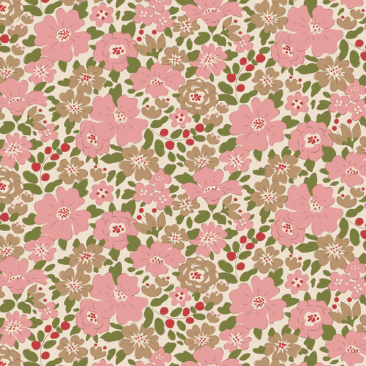 CREATING MEMORIES WINTER REDS AND GREENS HARPER PINK