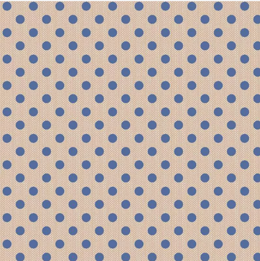 CREATING MEMORIES SUMMER AND OCEAN POLKADOT BLUE