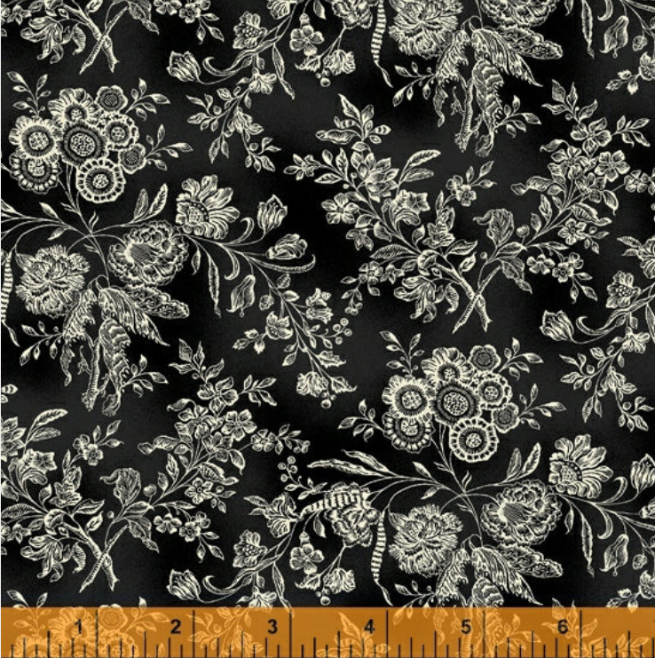 WINDHAM ELIZA black-flowers white