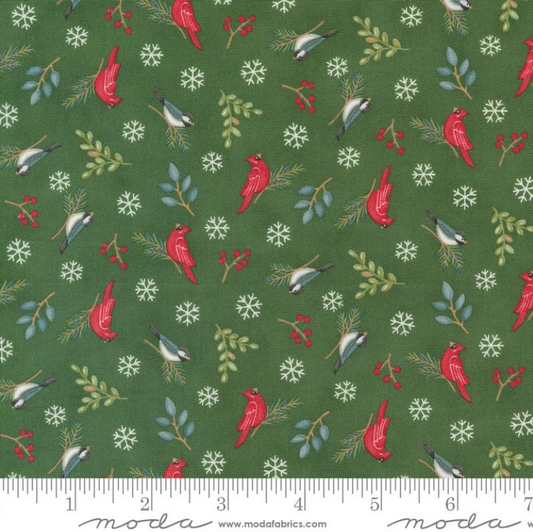 WOODLAND WINTER Pine Green 56096-14