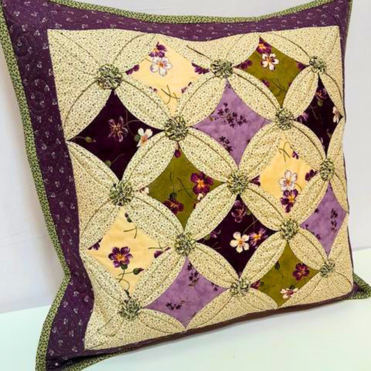 CUSCINO VIOLET WINDOWS