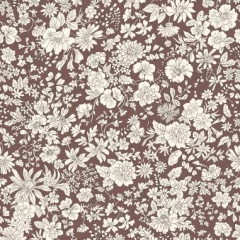 emily-belle-jewel-tones-chocolate-tessuto-cioccolato-a-fiori-bianchi-liberty-fabrics