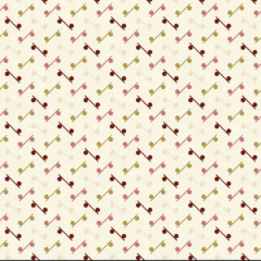tessuto_bianco-panna_con_pallini_e_linee