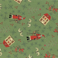 tessuto_verde_paesaggio_natale