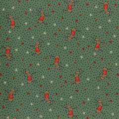tessuto_verde_renne_di_natale