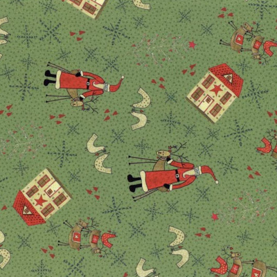 tessuto_verde_paesaggio_natale